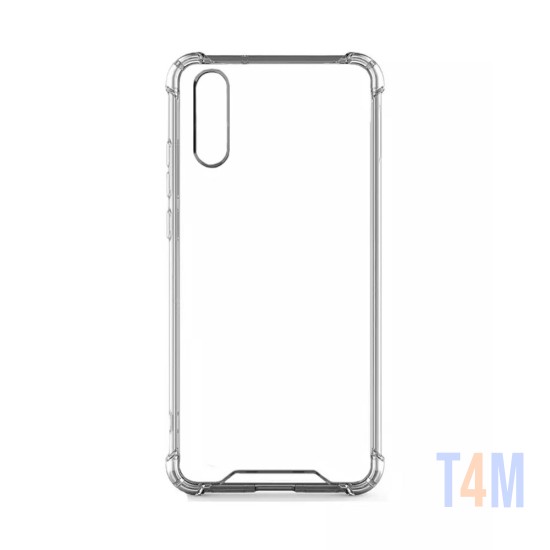 Capa de Silicone com Cantos Duras para Samsung Galaxy A10/M10 Transparente